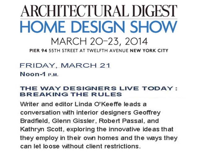 Glenn Gissler - Blog - 2014 - Architectural Digest - Home Design Show - 640x494