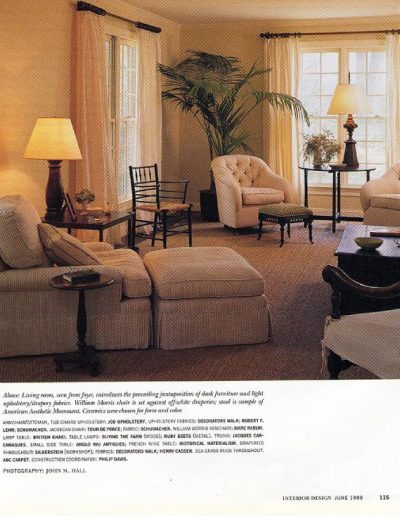 Glenn Gissler - Interior Design Magazine - Housekeeping - June 1999
