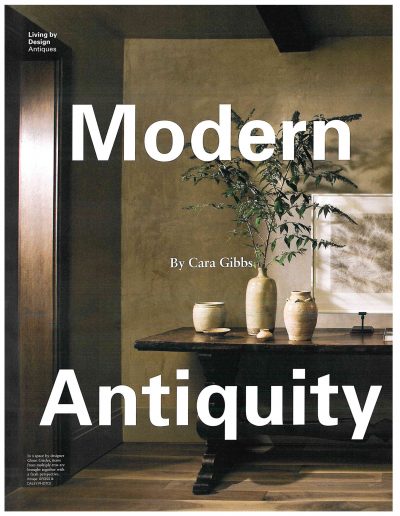 I + D - Modern Antiquity - July/August 2019