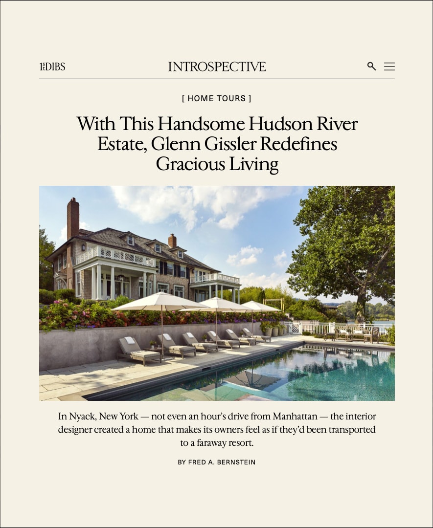 Introspective Magazine: Hudson River Estate