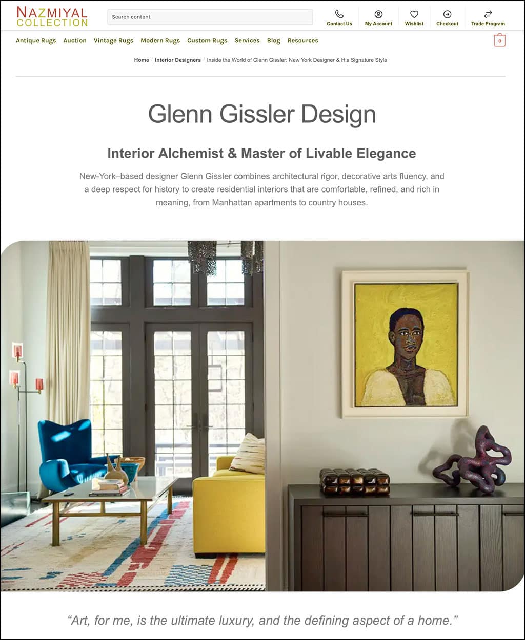 Carl Dellatore - Interior Design Master Class - 100 Rooms - Glenn Gissler - Cover