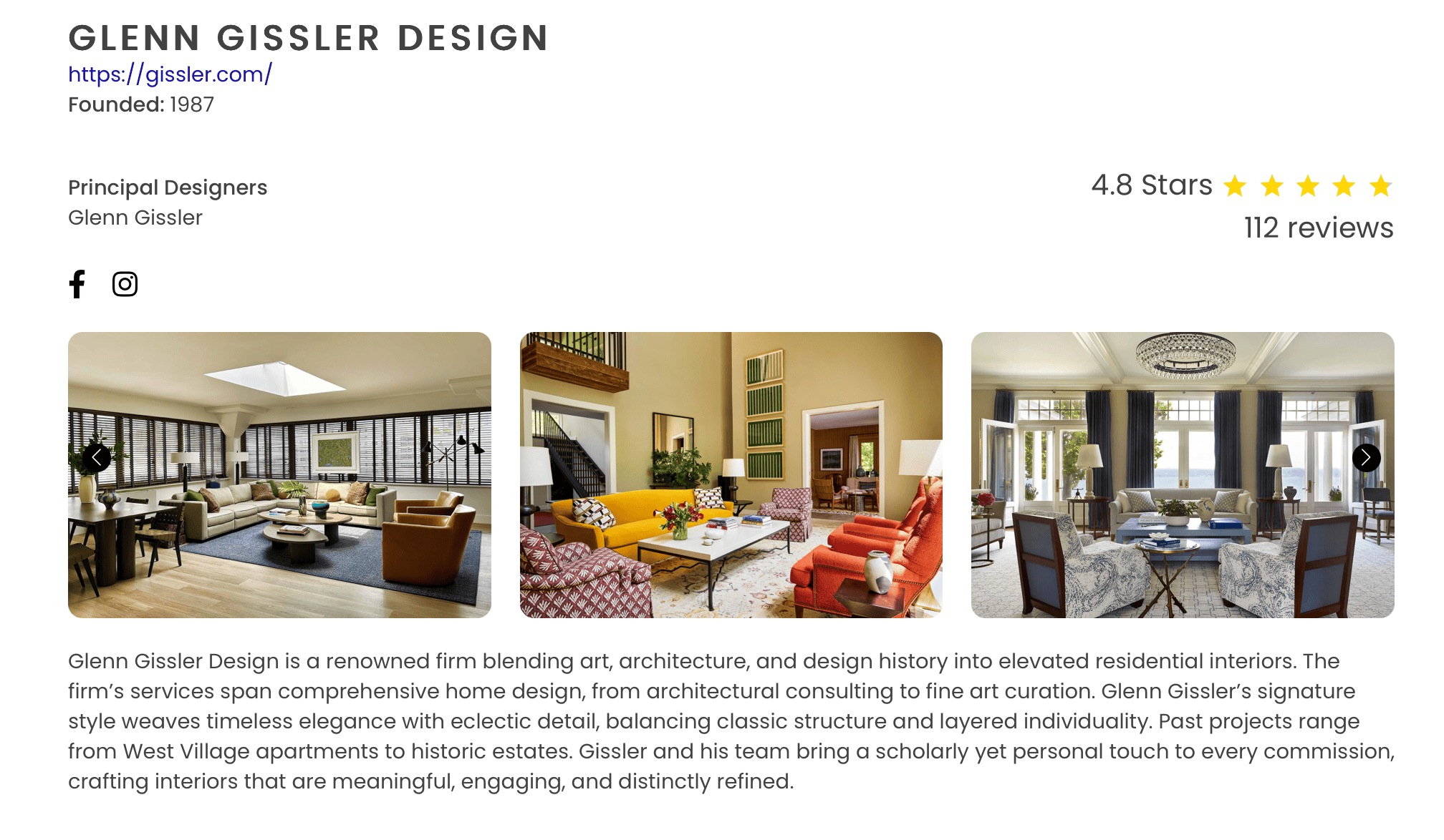 Screenshot 2026-02-01 at 12.16.10 AM For the living room of a colonial revival home by architect David Neff, Glenn Gissler drew his palette from the nearby Hudson River, which the house overlooks, and then enlisted abstract art to break up the symmetry of the classical proportions. The room’s airiness is grounded by an elegant panneled library behind it.